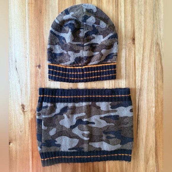 Mayoral Camouflage Beanie and Infinity Neck Warmer Set Size: 10 - Picture 2 of 7